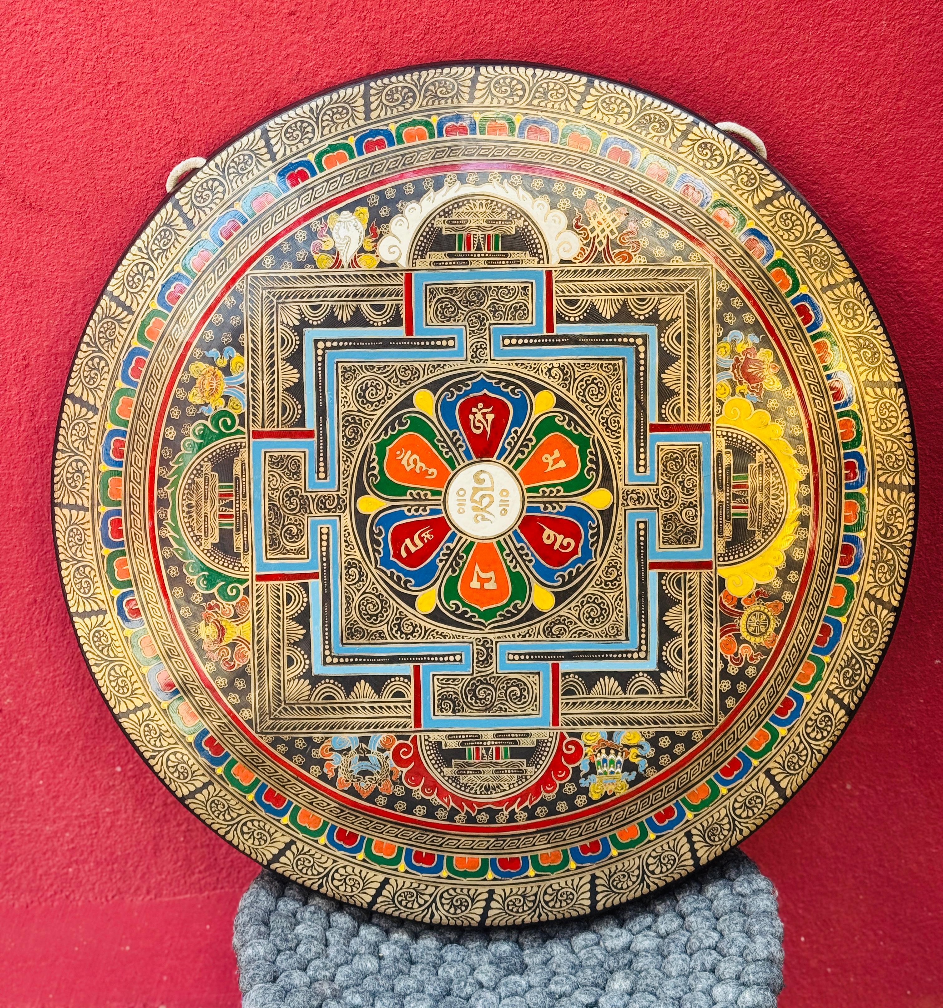 Himalayan Tam Tam – Thanka art Gong